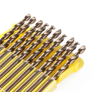 0.5 มม.-5 มม.HSS M42 Cobalt Twist เจาะบิตเหล็กความเร็วสูงโลหะเจาะ Bits สแตนเลสสตีลเลื่อย Mini Jewellery มือไม้ Jobber ZLE