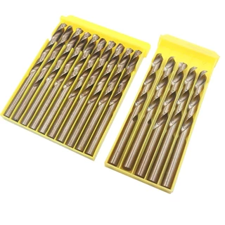 0.5 มม.-5 มม.HSS M42 Cobalt Twist เจาะบิตเหล็กความเร็วสูงโลหะเจาะ Bits สแตนเลสสตีลเลื่อย Mini Jewellery มือไม้ Jobber ZLE