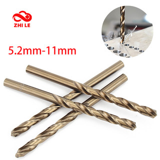 5.2mm-11mm HSS M42 Cobalt Twist เจาะบิตเหล็กความเร็วสูงโลหะเจาะ Bits สแตนเลสสตีลเลื่อย Mini Jewellery มือไม้ Jobber ZLE