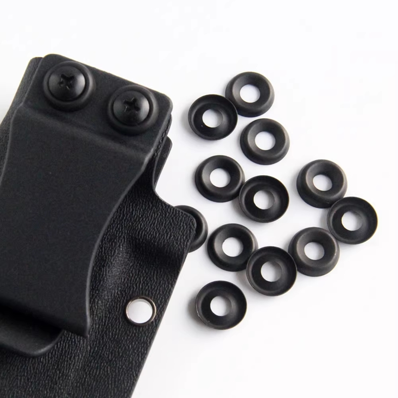 24 ชิ้น Kydex สกรูปะเก็น DIY อุปกรณ์เสริม