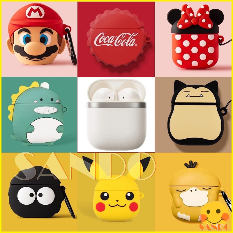 Edifier W200T หูฟังการ์ตูนเคสแบบนิ่มฝาครอบ Edifier W200T เคส Edifier W200T หูฟังการ์ตูนเคสแบบนิ่มฝาค