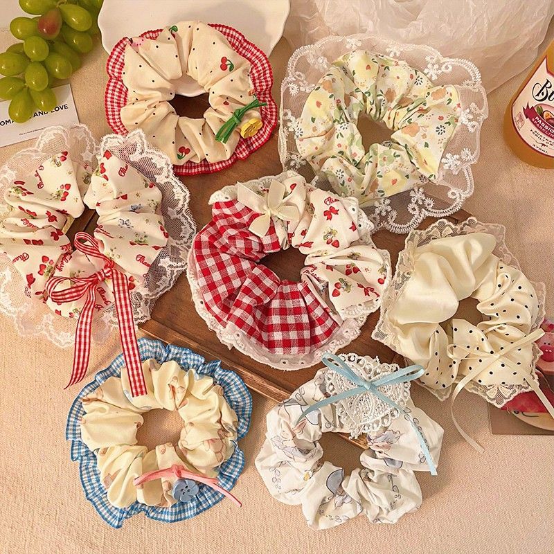 เชือกผมแฟชั่นเกาหลีสำหรับสาว ๆ - รูปที่ 4