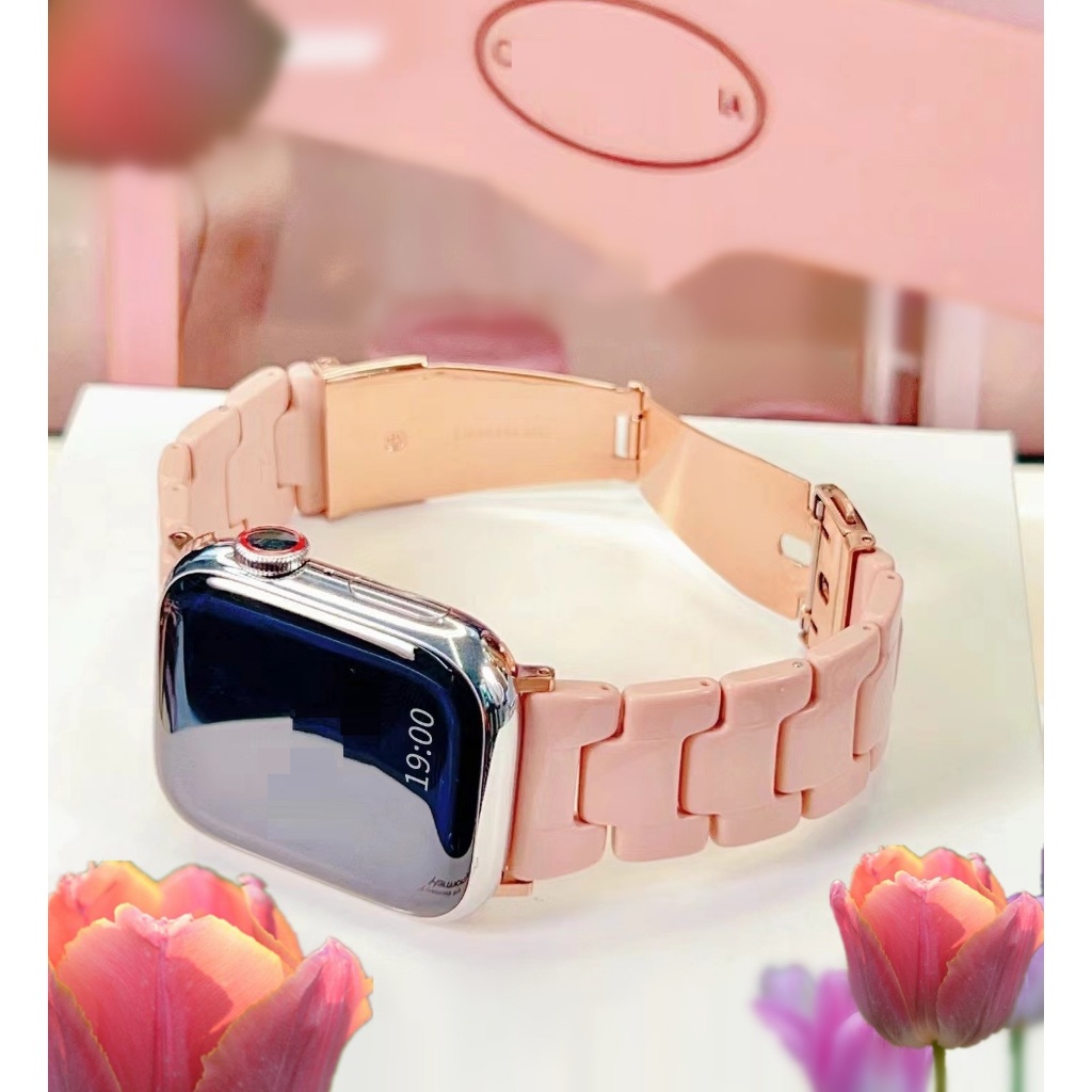 Special For Summer Dreamy พิเศษสําหรับฤดูร ้ อน Dreamy Resin สายนาฬิกาเรซิ ่ นสําหรับ AP นาฬิกา Series 10 9 8 7 6 5 4 3 2 1 SE SE2 Ultra 2 i สายนาฬิกาเปลี ่ ยน i นาฬิกา 41 มม.45 มม.49 มม.40 มม.44 มม.38 42 มม.i Watch Strap - รูปที่ 7