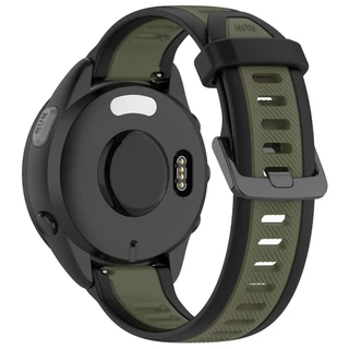 สายยางซิลิโคนนุ่ม 18 มม. สำหรับ Garmin Forerunner 265S / 265S Music / 255S / Venu 3s / Venu 2s / Vivomove 3s / Vivoactive 4S