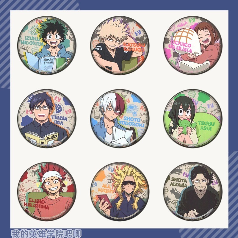 My Hero Academia Midoriya Izuku Badge สำหรับคอสเพลย์และสะสม ตกแต่งกระเป๋าหรือเป็นของขวัญ