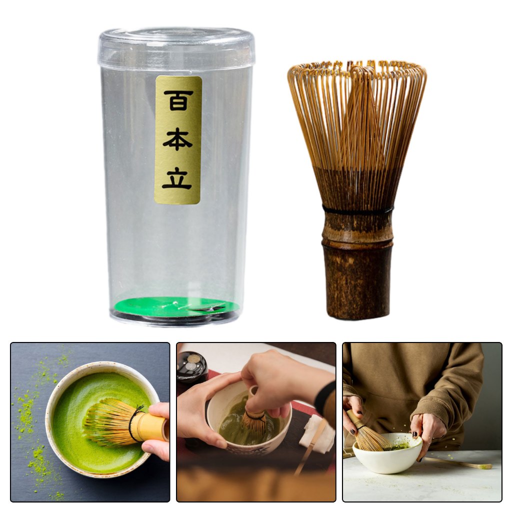 [Whbadguy] Green Tea Whisk Chasen ญี่ปุ่น Matcha Whisk Chasen แปรงเครื่องมือนํากลับมาใช้ใหม่ Teahouse Decor Professional ไม้ไผ่ชา Whisk