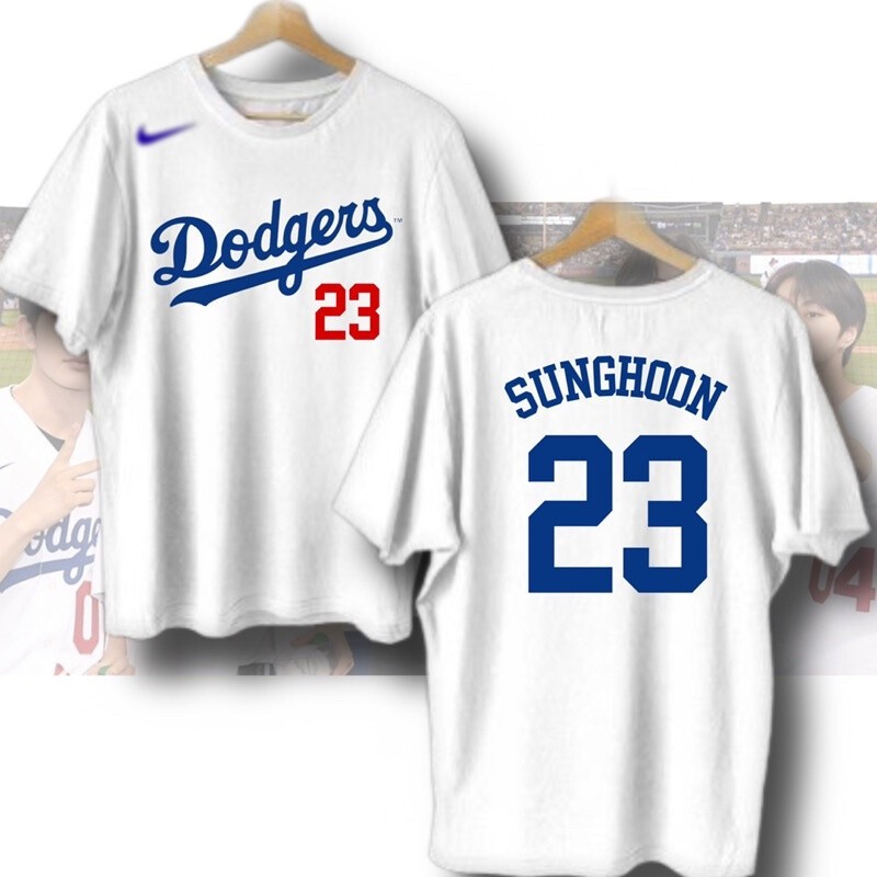 ใหม่ Cod Dodgers เสื้อยืดหลวมพิมพ์เสื้อยืดสําหรับ Unisex-ENHYPEN Sport Outdoor Jersey