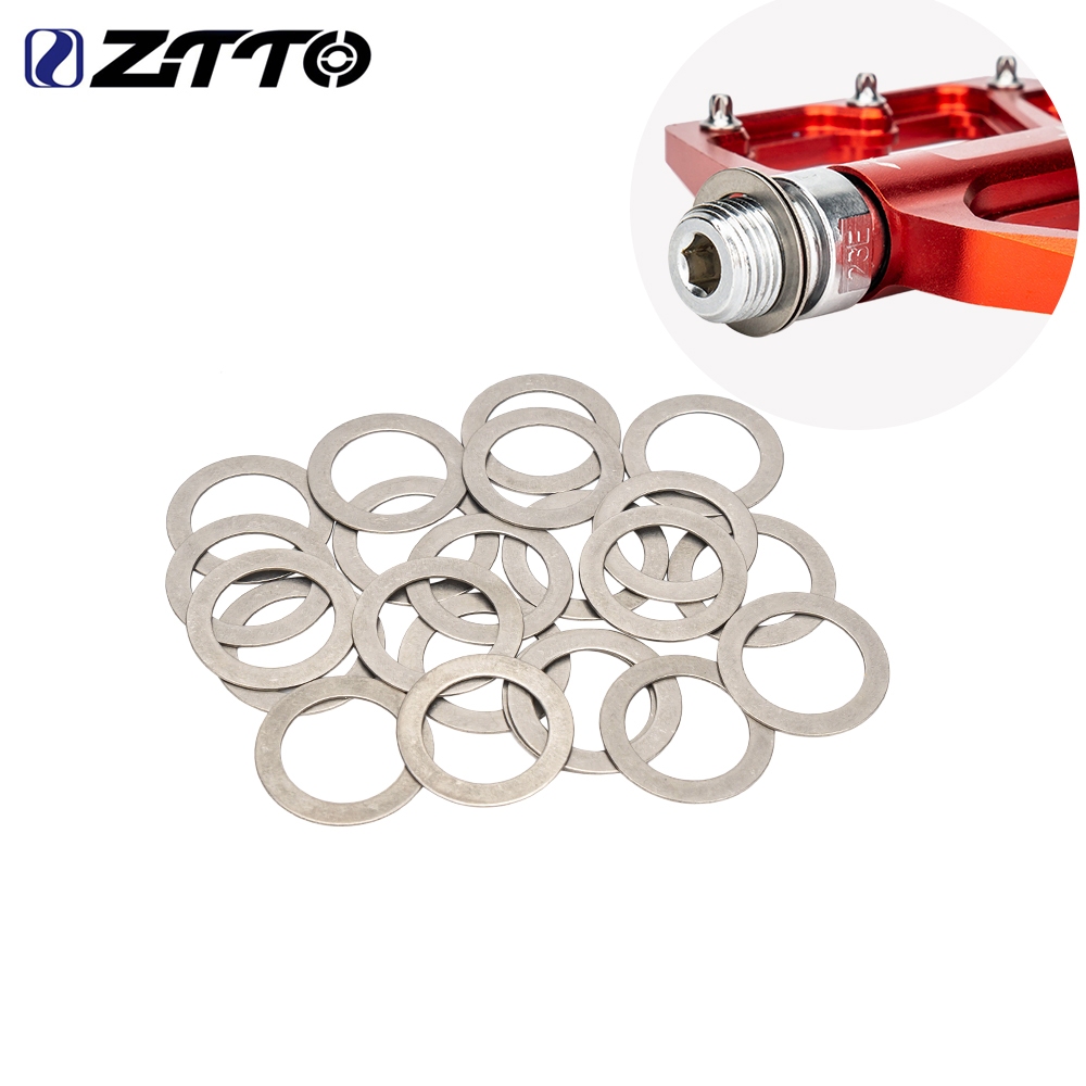 Ztto Pedal Spacer 14 มม.สําหรับ MTB จักรยานเสือหมอบพับจักรยานเหยียบ