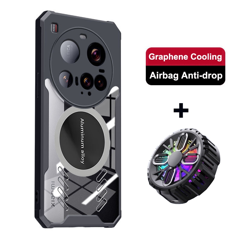 สําหรับ Xiaomi mi 15 Ultra Case 5G อลูมิเนียมกระจายความร้อนสําหรับ Xiaomi mi15 Ultra Graphene Coolin