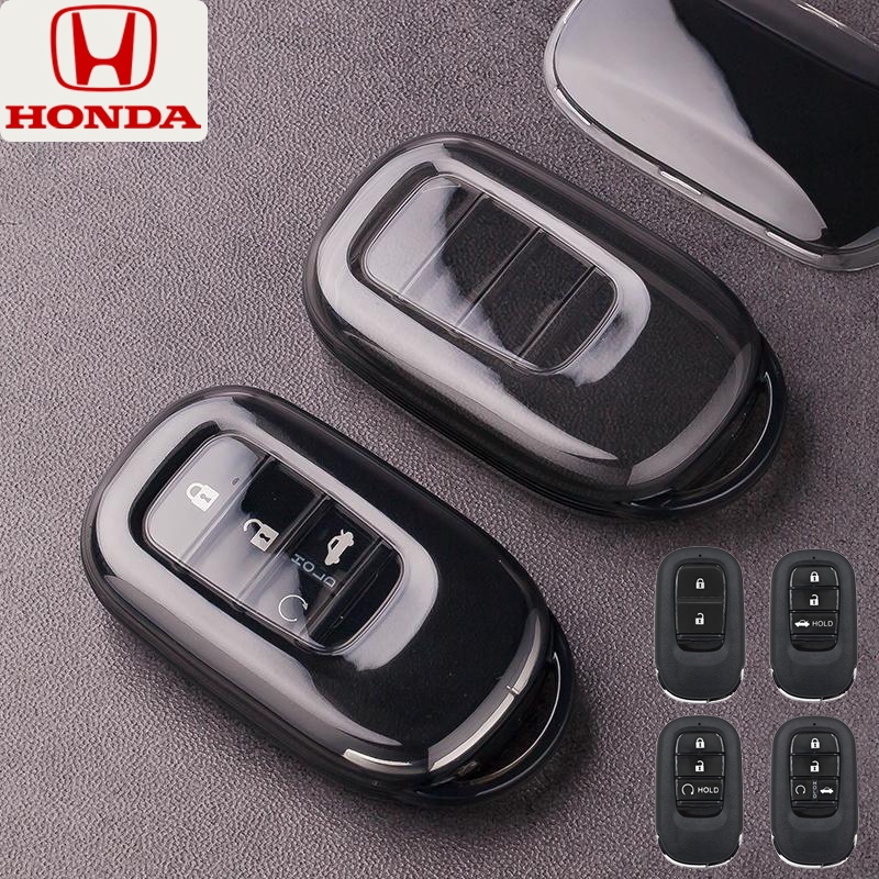 เคสกุญแจรถฮอนด้า Honda CRV ฝาครอบกุญแจสําหรับ Honda CRV/HRV/Civic/CITY/Accord/BRV/WRV/CITY FIT