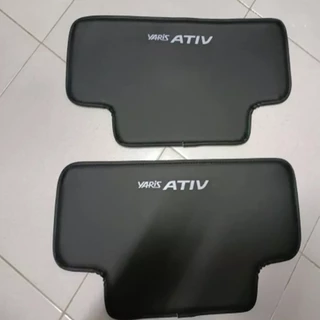 ZLWR Toyota Yaris ATIV 2023- 2026แผ่นเตะเบาะรถยนต์ 2ชิ้น เบาะหลังเตะ toyota แผ่นป้องกันคราบสกปรก yaris อุปกรณ์ yaris Ativ ของแต่งรถ แต่งรถ