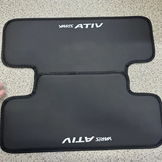 ZLWR Toyota Yaris ATIV 2023- 2026แผ่นเตะเบาะรถยนต์ 2ชิ้น เบาะหลังเตะ toyota แผ่นป้องกันคราบสกปรก yaris อุปกรณ์ yaris Ativ ของแต่งรถ แต่งรถ