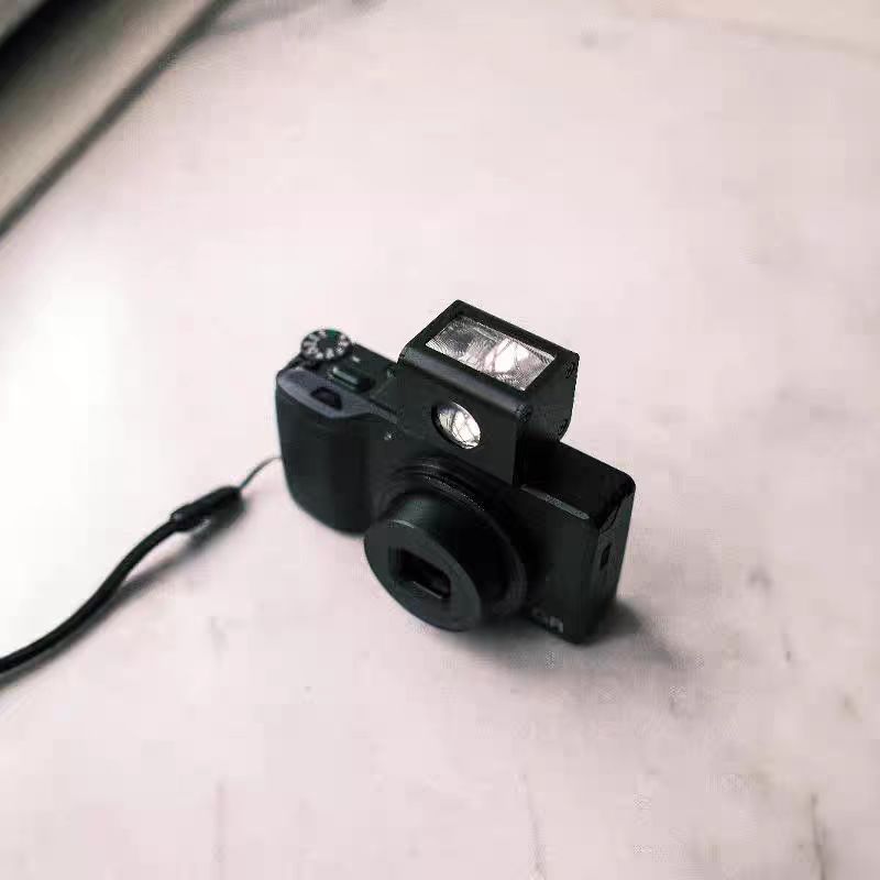 Waist-Level Viewfinder -Metal Housing 28mm 35mm 40mm Focal Length independent Optical Structure Compatible with Ricoh GR Leica Q MX100v RX1 Film Cameras and Other, Top-Mounted, Handmade