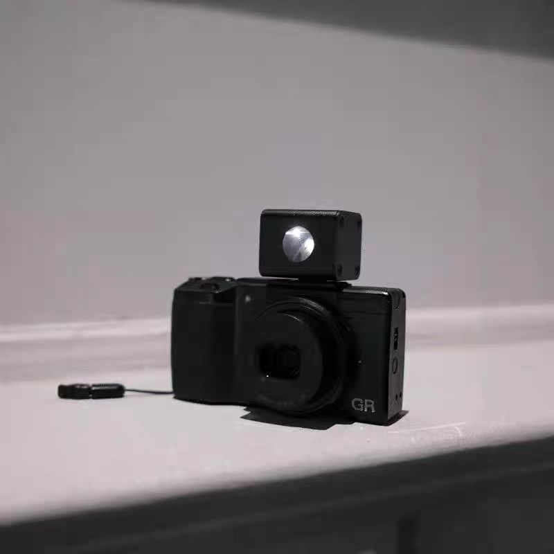 Waist-Level Viewfinder -Metal Housing 28mm 35mm 40mm Focal Length independent Optical Structure Compatible with Ricoh GR Leica Q MX100v RX1 Film Cameras and Other, Top-Mounted, Handmade