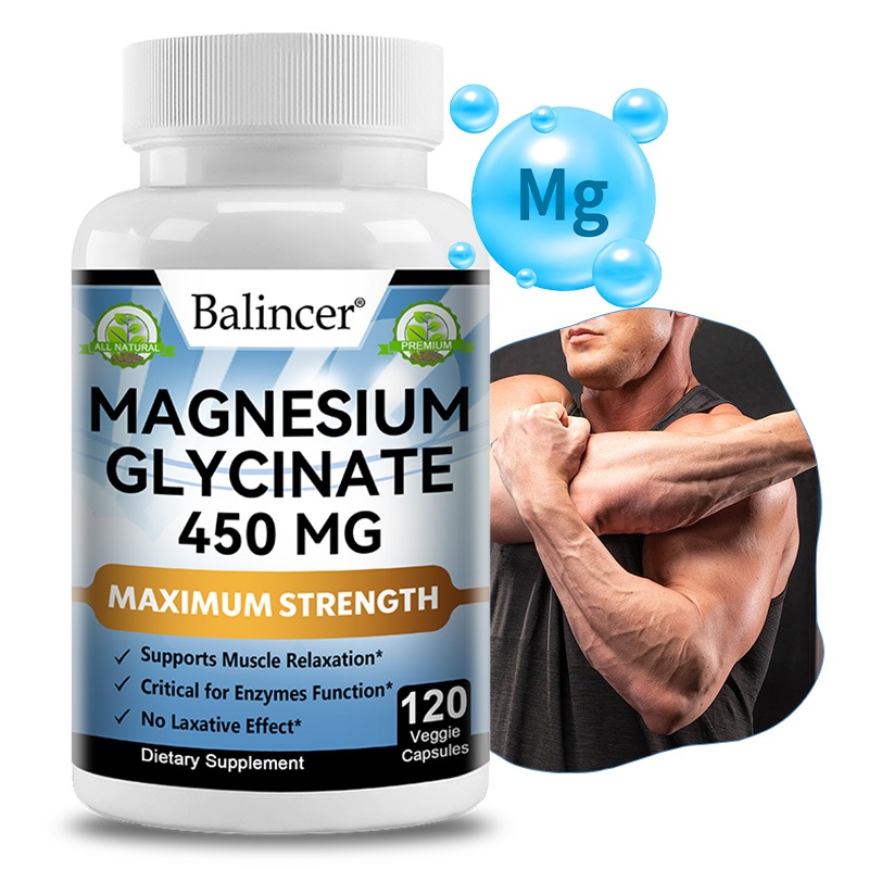Balincer Magnesium Glycine อาหารเสริมช่วยผ่อนคลายกล้ามเนื้อ ส่งเสริมสุขภาพระบบประสาท และรองรับสุขภาพโดยรวม