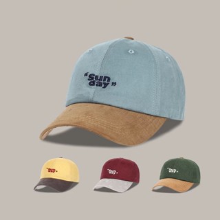 Miss_J พร้อมส่งจากกทม🎀 หมวกเบสบอลบล็อคสีสำหรับผู้หญิง ความรู…