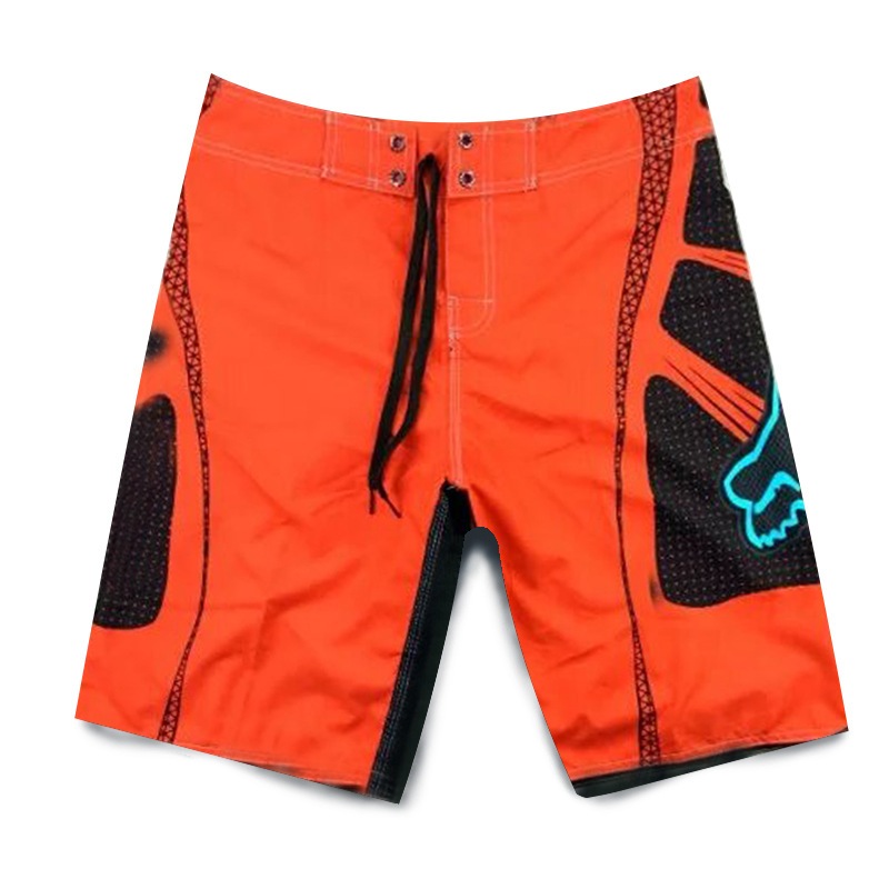 Fox กางเกงขาสั้นผู้ชาย Surf Beach Short BoardShorts กางเกงกางเกงกีฬากางเกงขาสั้นเบอร์มิวดา Quick-Dry Spa Resort กางเกงชายหาด