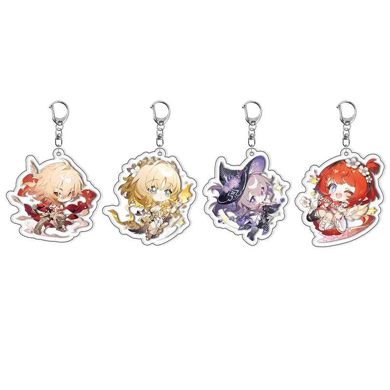 Honkai: พวงกุญแจ Star Rail Mydei Tribios Castofrice จี้อะคริลิคน่ารัก