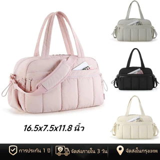[พร้อมส่งในไทย] กระเป๋าสะพายข้าง กระเป๋าใส่ของสุดสัปดาห์ กระเป๋าเดินทางแบบดัฟเฟิล กันน้ำ travel bag