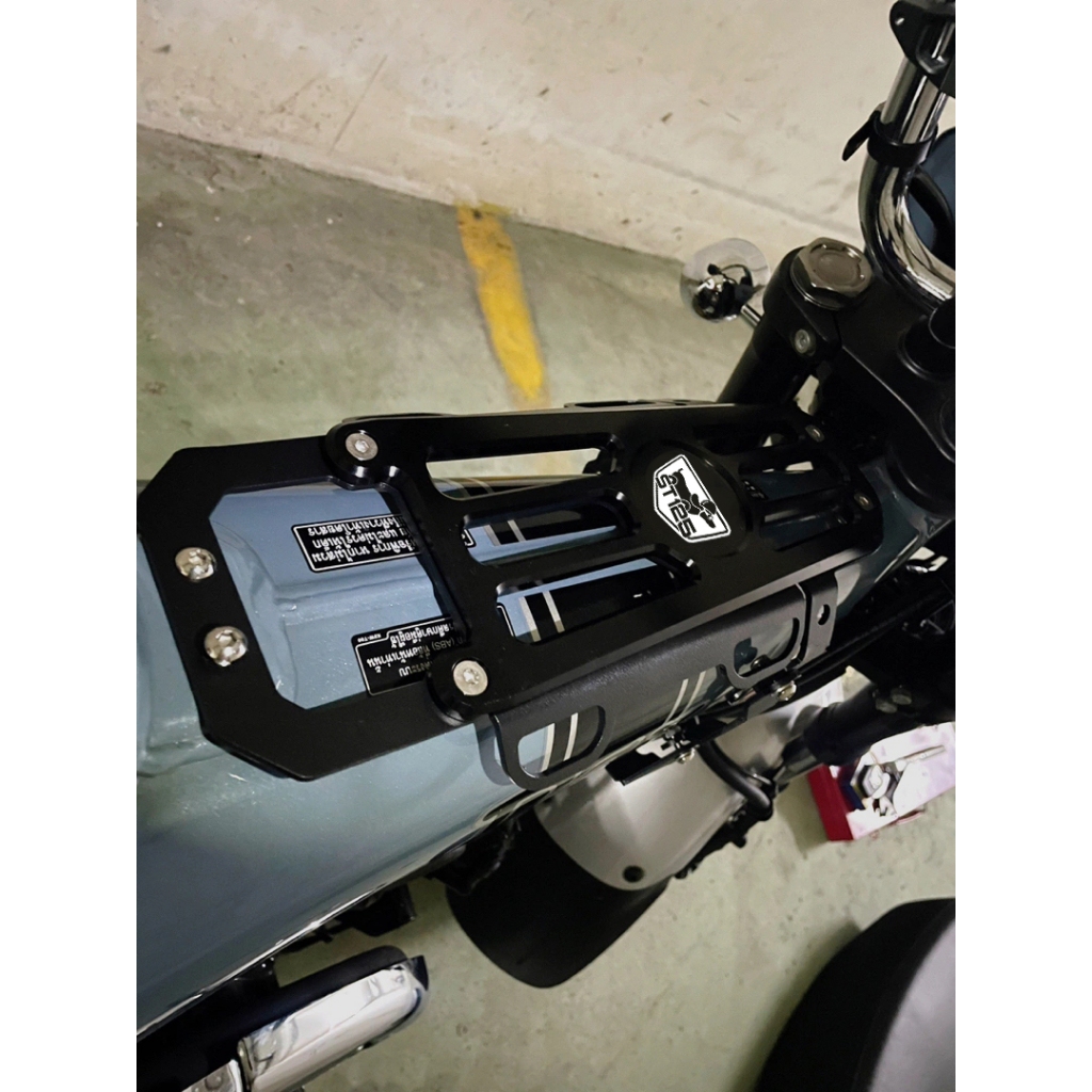 ชั้นวางของกลางเรือ ขนาดเล็ก ลายนูน CNC3D สําหรับ HONDA DAX125 ST125 Dachshund 2023 - รูปที่ 2