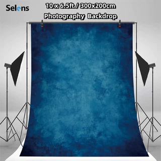 Selens ฉากหลังถ่ายภาพขนาดใหญ่ 300x200 ซม. ผ้าพื้นหลังภาพสตูดิโอ Portrait Photoshoot Props