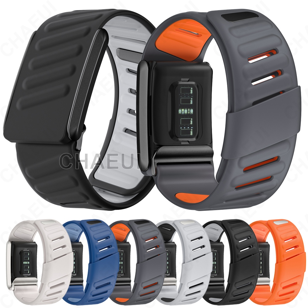 สายซิลิโคนสร้อยข้อมือนุ่มกีฬาห่วงอุปกรณ์เสริมสําหรับ WHOOP 4.0 5.0 ONE PEAK LIFE MG