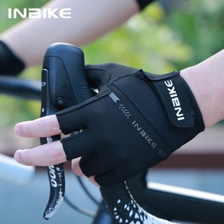 INBIKE ผู้ชายถุงมือขี่จักรยานการดูดซึมช็อกปาล์ม เบาะ ไมโครไฟ…
