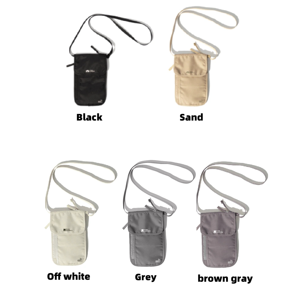 สีใหม่ MOBI GARDEB Outdoor Travel Mens and Womens Leisure Close fit ID Bag สามารถ Crossed Antift Bag กระเป๋าสตางค์น้ําหนักเบาอเนกประสงค์