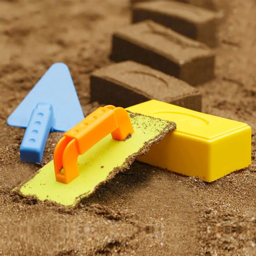 3 PCS ของเล่นหิมะชายหาดทรายสนุกอิฐ Maker ปราสาททรายแม่พิมพ์สําหรับฤดูหนาวและฤดูร้อนสร้างหิมะ Outddor เด็กวันเกิดของเล่นของขวัญ