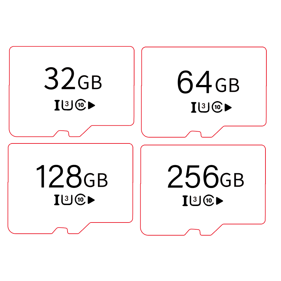 การ์ด BOBLOV micro sd สําหรับกล้อง BOBLOV