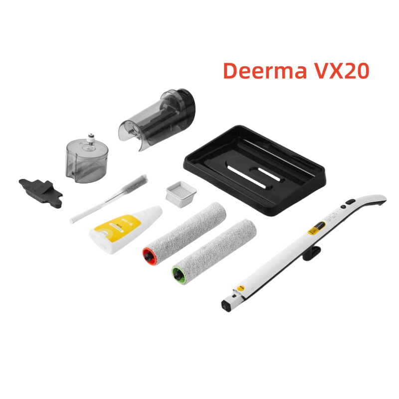 อุปกรณ์เสริมสําหรับ Deerma VX20 เครื่องดูดฝุ่นแบบใช้มือถืออุปกรณ์เสริม แปรงลูกกลิ้งถ้วยฝุ่น ตัวกรอง 