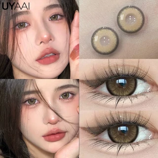UYAAI คอนแทคเลนส์ บิ๊กอาย ตาโต คอนแทคเลนส์ ตาหวาน คิตตี้ kawaii คอนแทคเลนส์นุ่ม สีม่วง