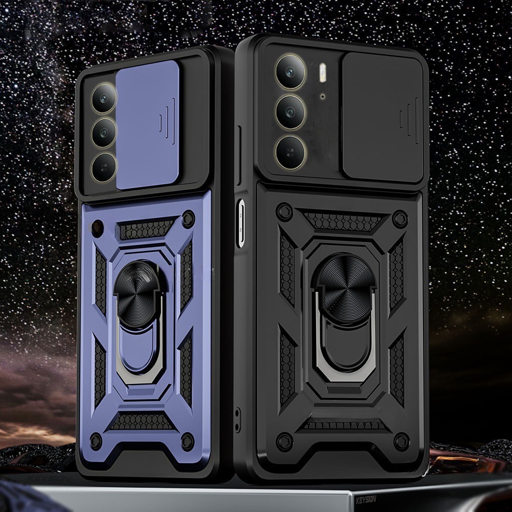 สําหรับrealme C75 C75X C65 C67 14X 5Gเกราะกันกระแทกเคสโทรศัพท์แหวนขาตั้งยึดเลนส์กล้องป้องกันปกแข็ง