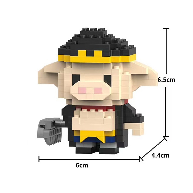 Journey to the West building blocks ของเล่นประกอบอนุภาคเด็กชายและเด็กหญิงของขวัญวันเกิดของเล่นเด็ก - รูปที่ 5