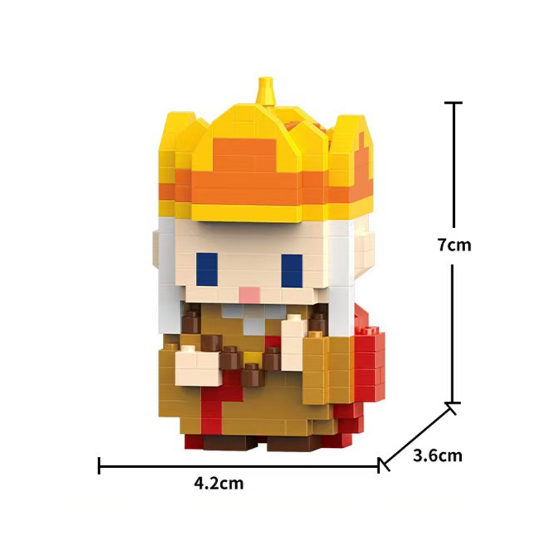 Journey to the West building blocks ของเล่นประกอบอนุภาคเด็กชายและเด็กหญิงของขวัญวันเกิดของเล่นเด็ก - รูปที่ 3