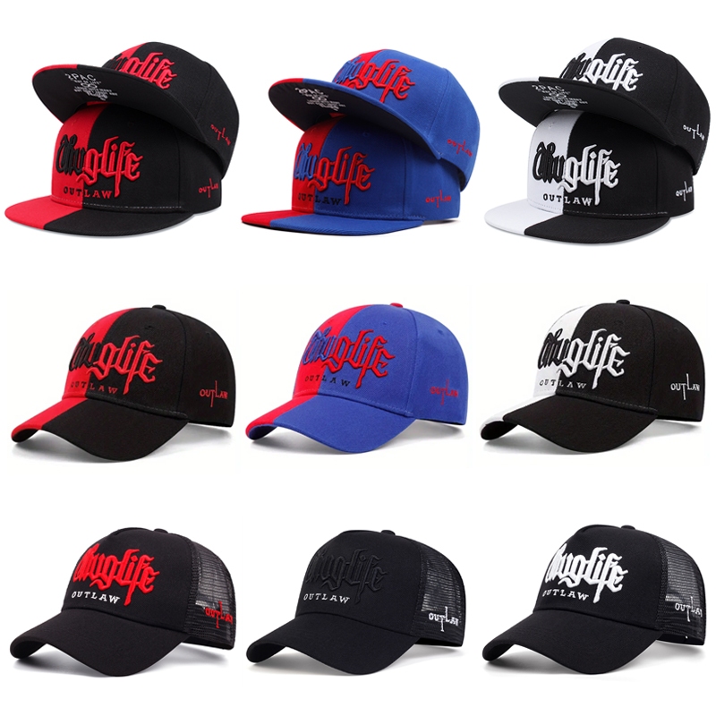 Sumbrero Thug life หมวกสําหรับผู้ชายแฟชั่นเบสบอลหมวกสําหรับผู้หญิงเยาวชน Hip Hop Tide Card snapback 