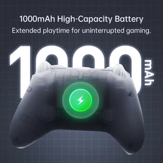 คอนโทรลเลอร์เกมไร้สาย Machenike G3 V2 Tri-Mode พร้อมแท่นชาร์จ แบตเตอรี่ Hall Effect 1000mAh สำหรับ Switch Steam PC