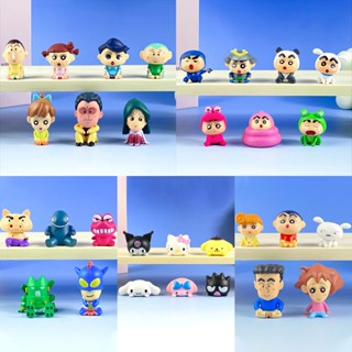 5 สไตล์ 5 ชิ้น/6 ชิ้น/7 ชิ้น/เซ็ตอะนิเมะ Crayon Shin-chan Sh…