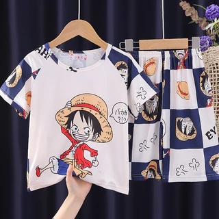 ชุดนอนเด็กผู้ชาย แขนสั้น ชุดนอนเด็ก ชุดบาจู tidur budak นอนเด็ก เสื้อผ้าผู้ชาย