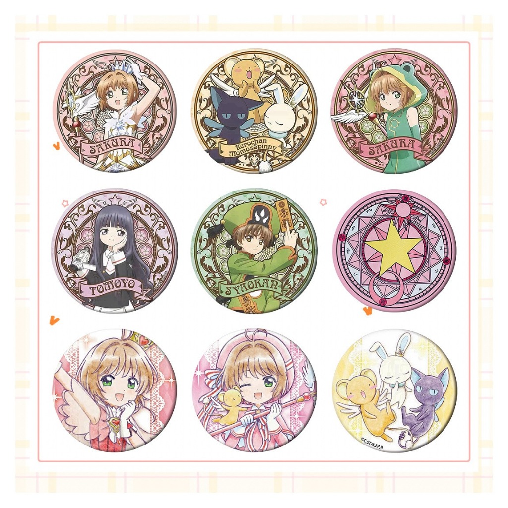 อะนิเมะ Cardcaptor Sakura การ์ด Captor Sakura Li Shaoran ป้ายปุ่มเข็มกลัด Pins คอสเพลย์คอลเลกชันกระเป๋าตกแต่งของขวัญ