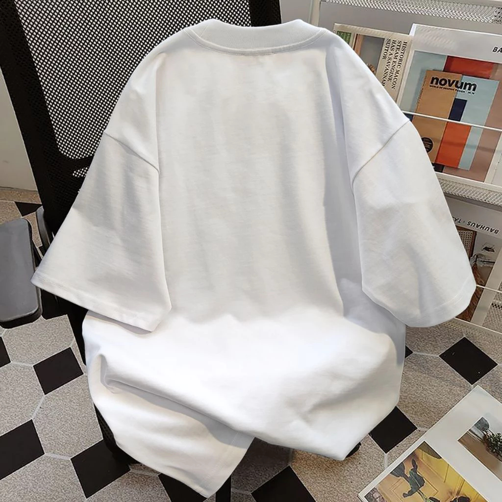 👕พร้อมส่ง🔥RARM เสื้อยืด เสื้อยืดคู่รัก รุ่นใหม่ฤดูร้อน 2025 คอกลม ผ้าฝ้ายแท้ พิมพ์ลาย"หมี"ลายการ์ตูน เสื้อแฟชั่น ไม่ร้อน t shirt นุ่มสบาย ใส่สบาย