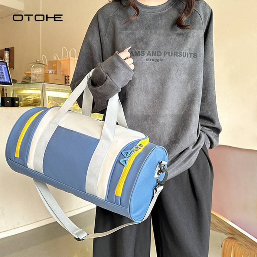 OTOHE กระเป๋าเดินทางโยคะกีฬากระเป๋ากันน้ํา Weekender กระเป๋าฟิตเนสกระเป๋า Gym Totes สําหรับผู้ชายผู้หญิง