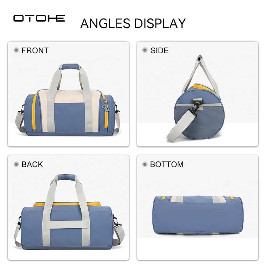 OTOHE กระเป๋าเดินทางโยคะกีฬากระเป๋ากันน้ํา Weekender กระเป๋าฟิตเนสกระเป๋า Gym Totes สําหรับผู้ชายผู้หญิง