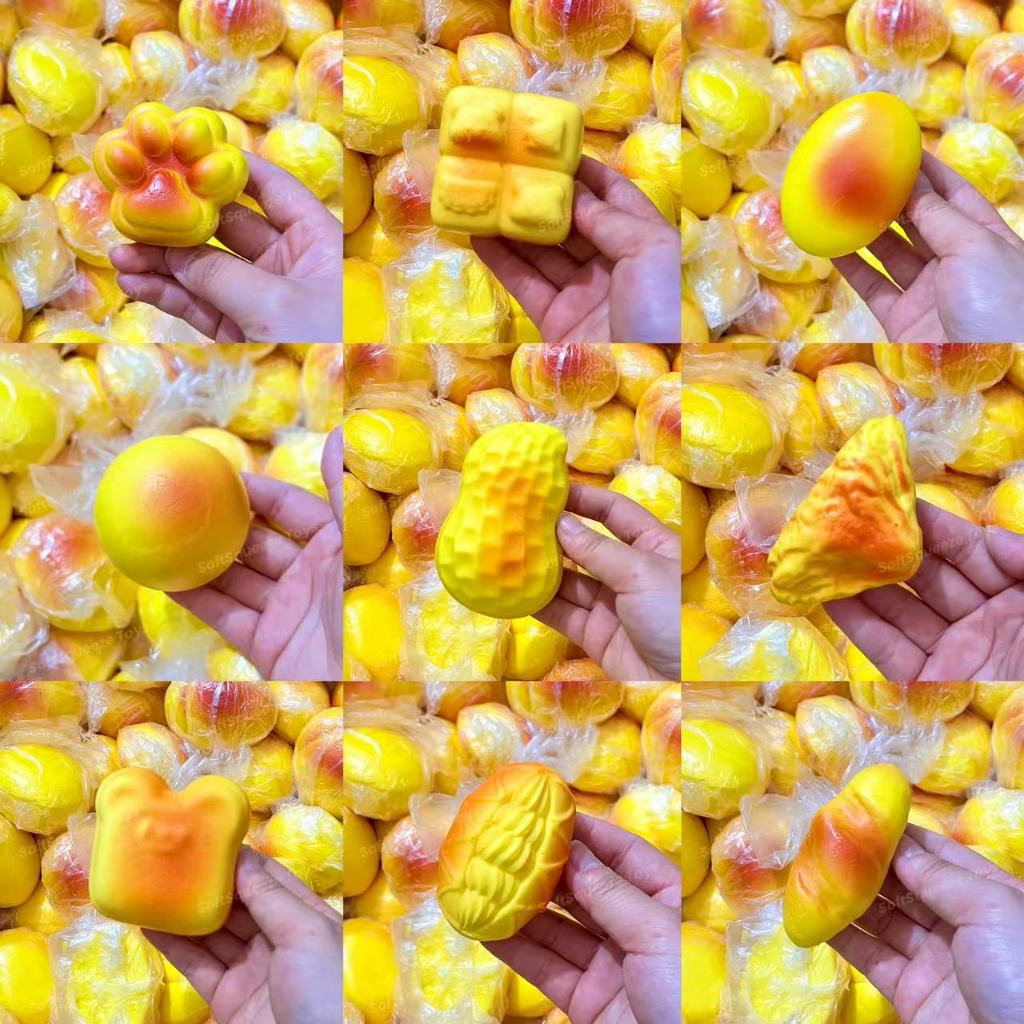 squishy,สกุชชี่ ​​มินิขนมปังขนาดเล็กฟื้นตัวช้าของเล่นกดนุ่ม