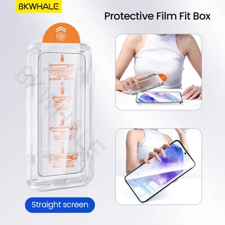BKWHALE ติดตั้งง่ายกระจกนิรภัยสําหรับ Samsung Galaxy A55 A56 A57 A35 A36 A37 A25 A26 A27 A15 A16 A17 A54 A34 A24 A14 A07 A06 A05 A55 A36S M35 F56 M35