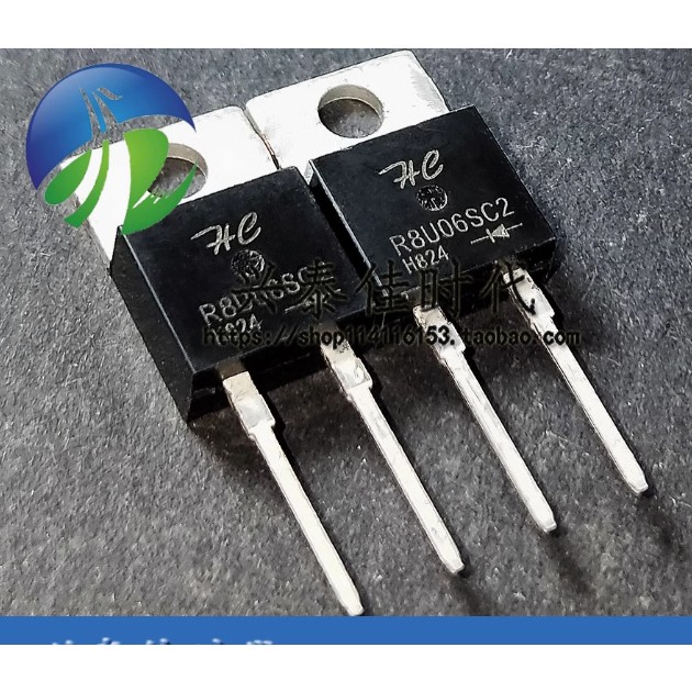 หลอดคริสตัล  mos Tube 2-5PCS R8U06SC2 BYC8X-600P BYC20X-600 BYC20DX-600P BYC15-600 BYC10-600 BYR29-8