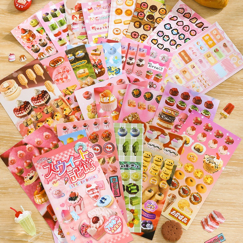 โอยา | อาหารโบราณอาหารอาหารฟิล์มตัดสติกเกอร์หนังสือวัสดุคู่มือไดอารี่โทรศัพท์มือถือทําเองสติกเกอร์ตกแต่งโกoka Gumei Collage - รูปที่ 2