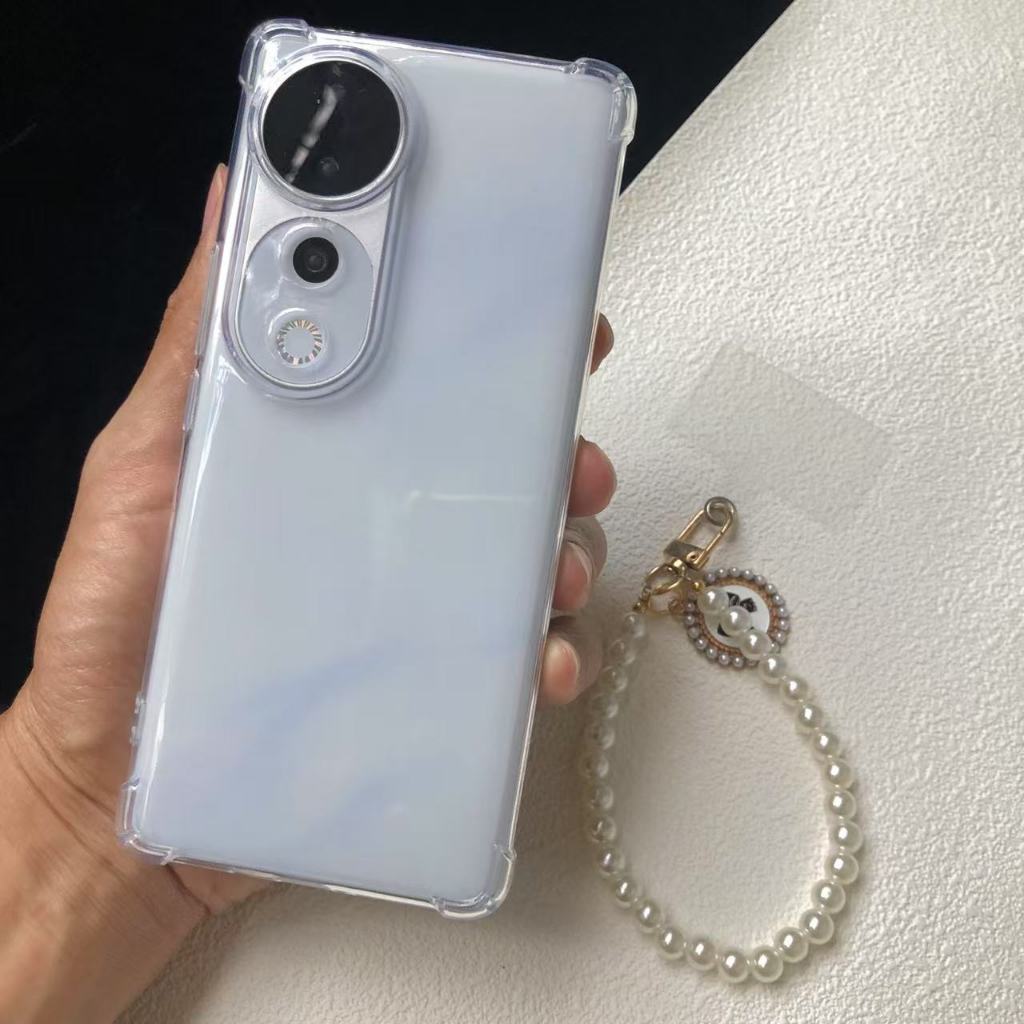 Vivo v40 5g v40 pro 5g v40 lite 5g case โปร่งใสกันกระแทกพร้อมโซ่ vivo v27 5g v27E v27 pro 5g v30 5g 