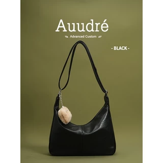 Auure Retro Large-Capacity One-Shoulder Deluxe Female Bag 2026 New Style Commuter Messen