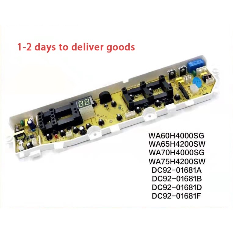 ใหม่เครื่องซักผ้าบอร์ดคอมพิวเตอร์เมนบอร์ด WA75H4200SW DC92-01681A/G/D/F